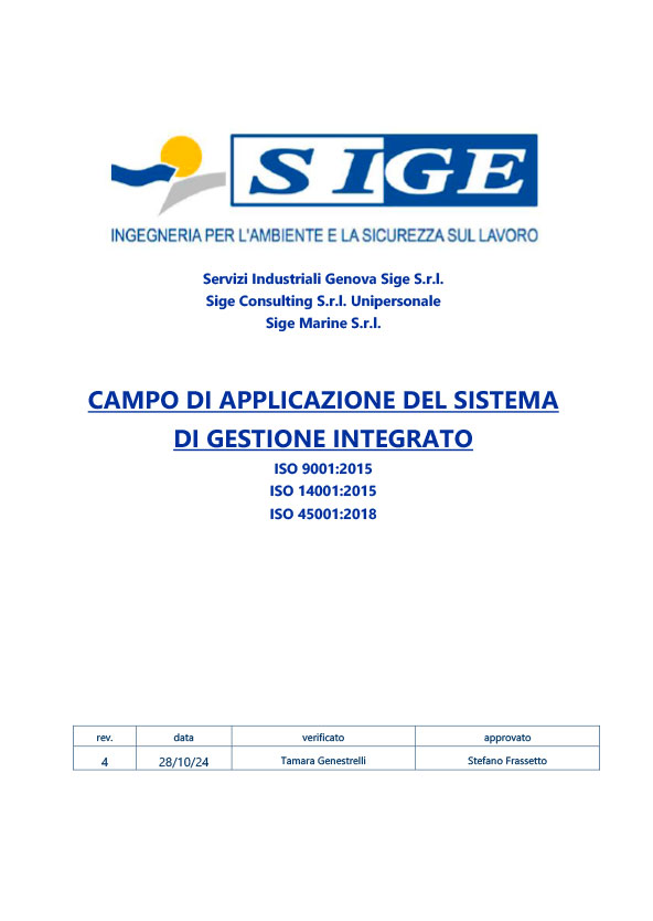 Documenti Campo Applicazione
