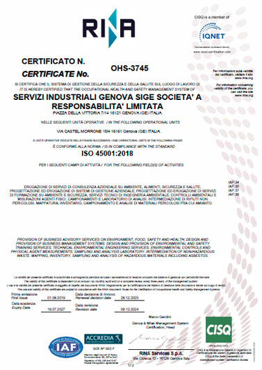 Certificazioni