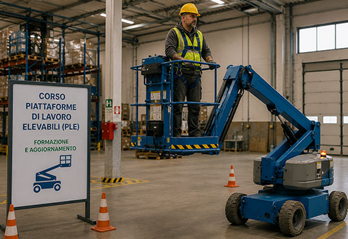 Conduttori di Piattaforme di Lavoro Elevabili (PLE)